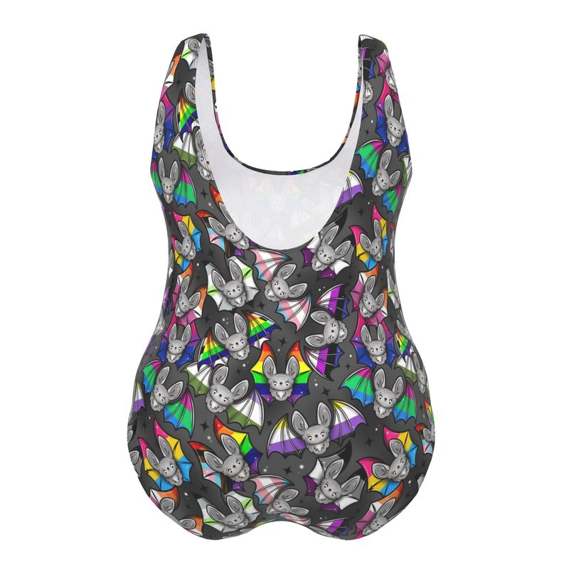 Swimsuit |Wilde Mode Pride Bats | UK Made