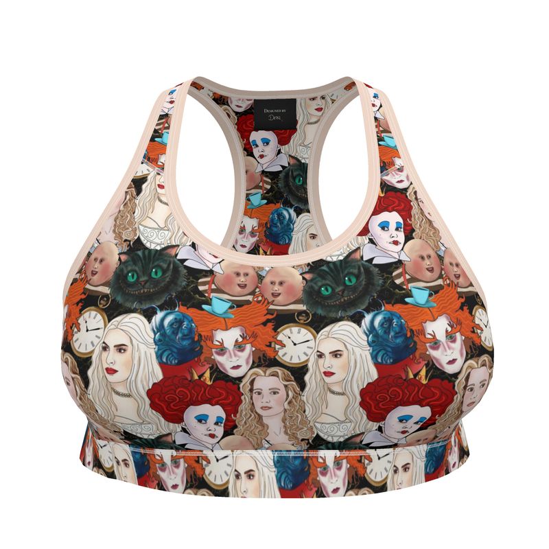 Sports Bralette | Alice in Wonderland