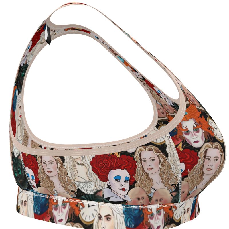 Sports Bralette | Alice in Wonderland
