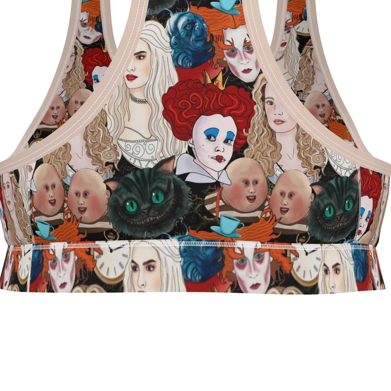 Sports Bralette | Alice in Wonderland
