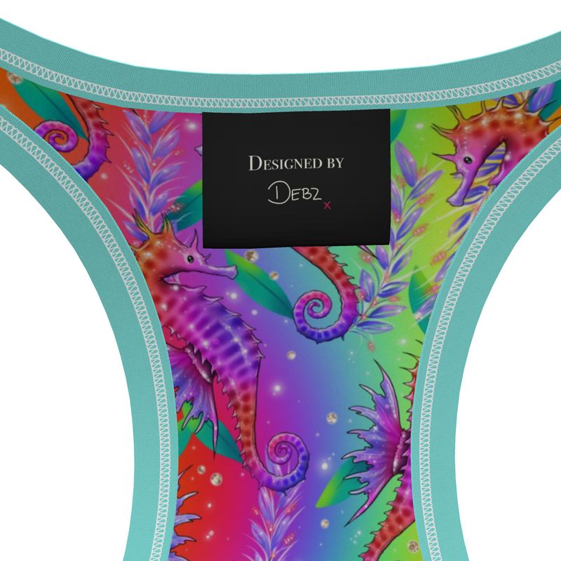 Sports Bralette | Seahorses