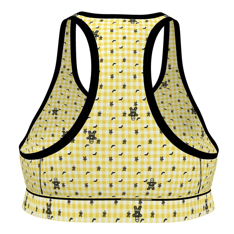 Sports Bralette | Summerween Print Vs1