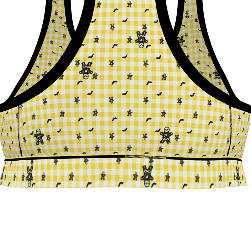 Sports Bralette | Summerween Print Vs1