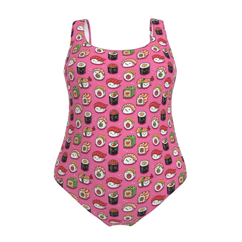 Designer Swimsuit | Summer Sushi | UK Handmade