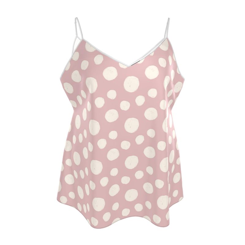 Mini Slip Dress | Pretty Polka Dots | UK MADE