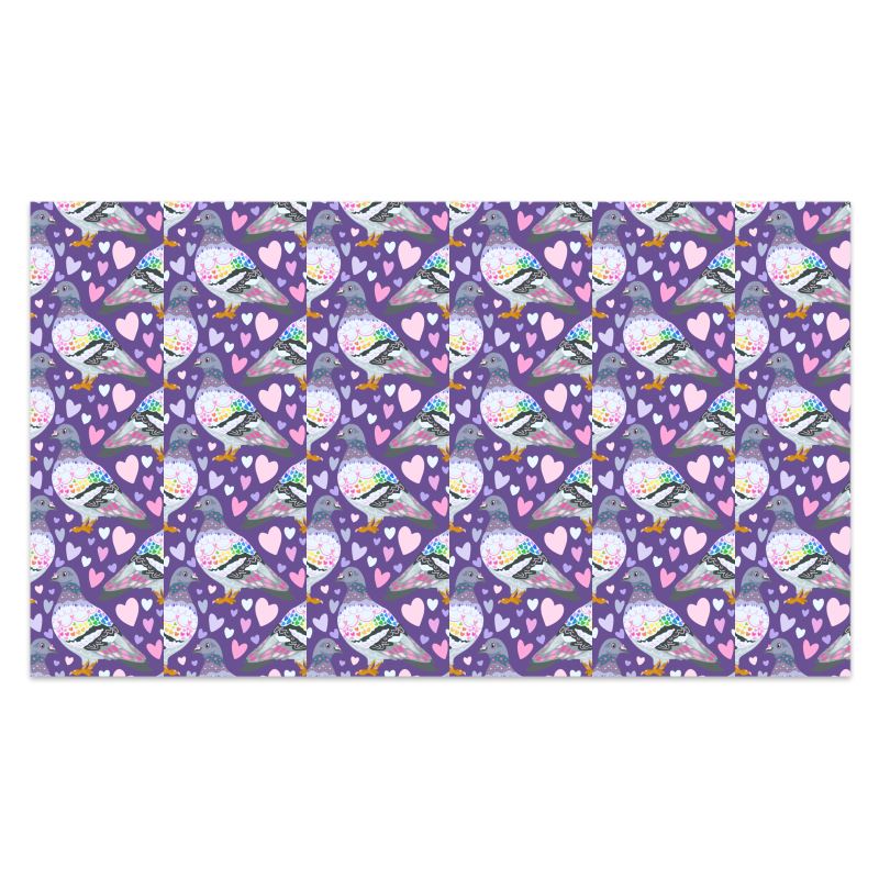 Silk Sarong | For the Love of Pigeons | UK made