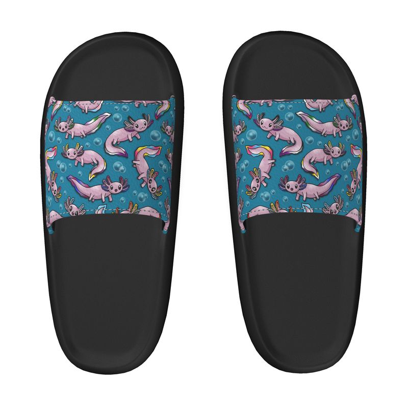 Pillow Slider | Wilde Mode Axolotl Pride | UK Made