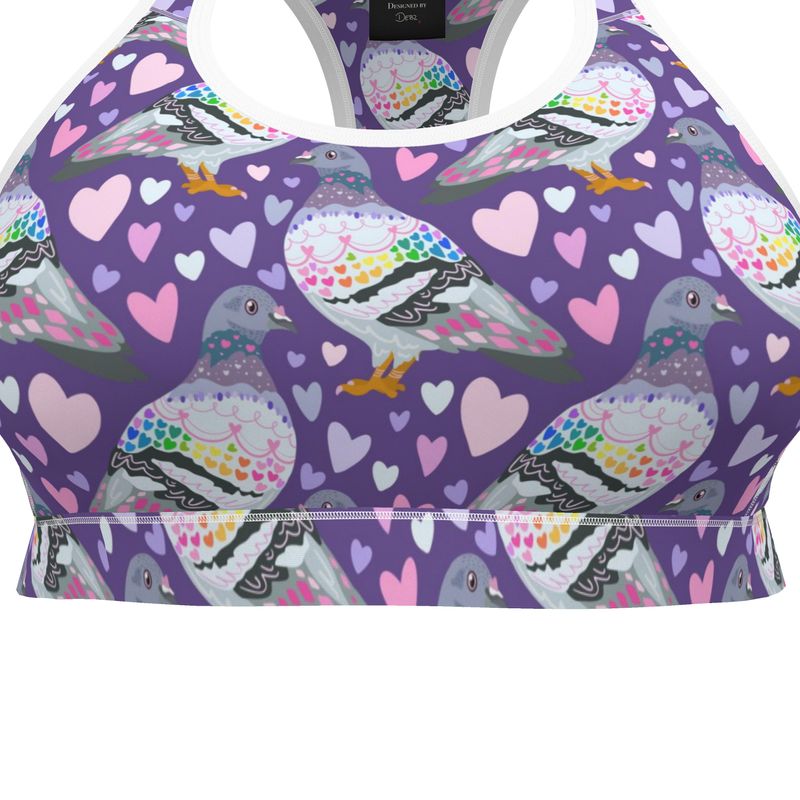 Sports Bra | Silly Pigeons