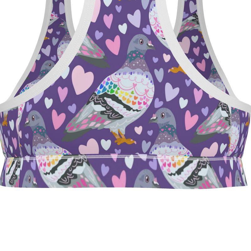 Sports Bra | Silly Pigeons
