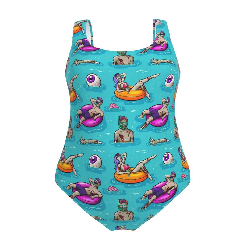 Designer Swimsuit | Zombie Summer | UK Made