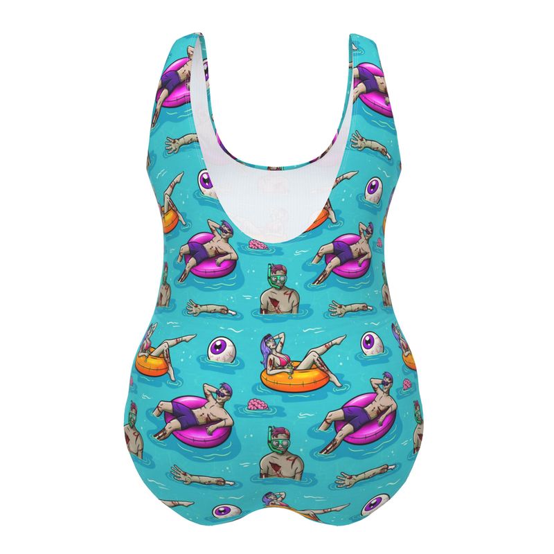 Designer Swimsuit | Zombie Summer | UK Made