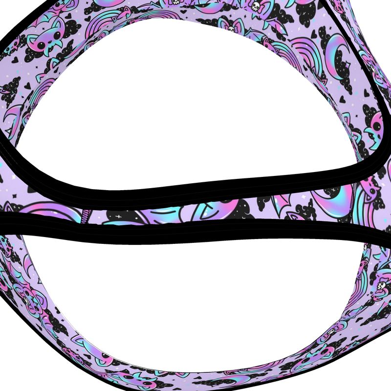 Sports Bralette | Cyber Bats | UK Made