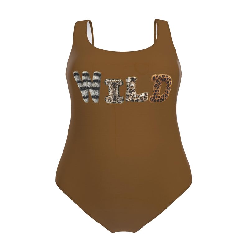 Handmade Swimsuit | Wild Print | UK Made