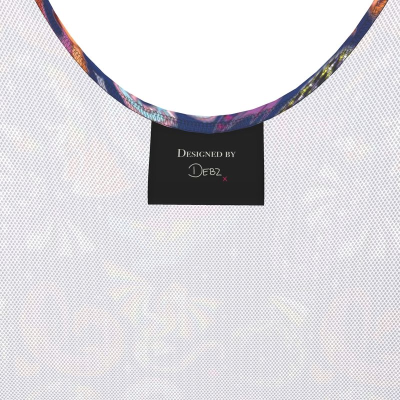 Handmade Swimsuit | Full coverage | Pride Dragons | UK Made