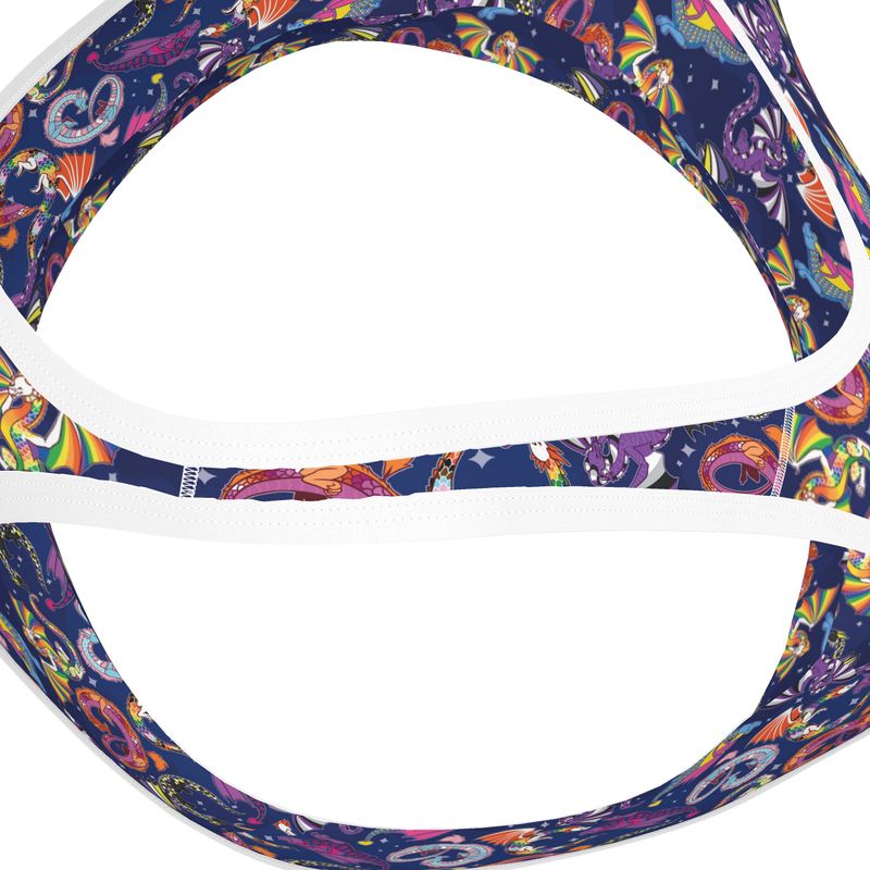 Sports Bra | Wilde Mode Pride Dragons | UK Made