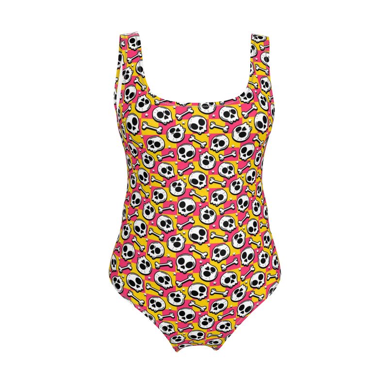 Handmade UK Swimsuit | Sizes 2XS to 7XL | Bonehead