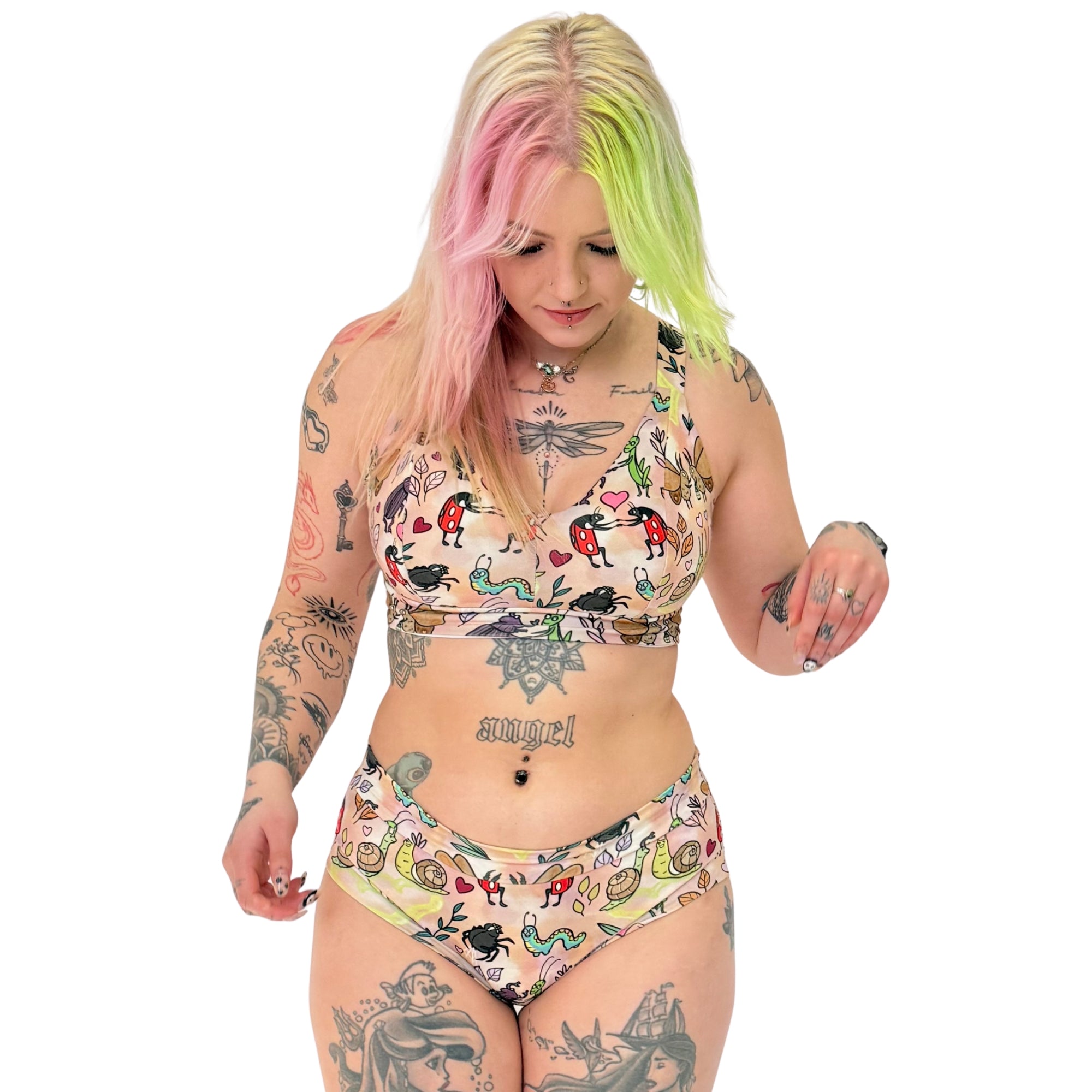 Comfort Bra | Love Bugs | Organic Cotton