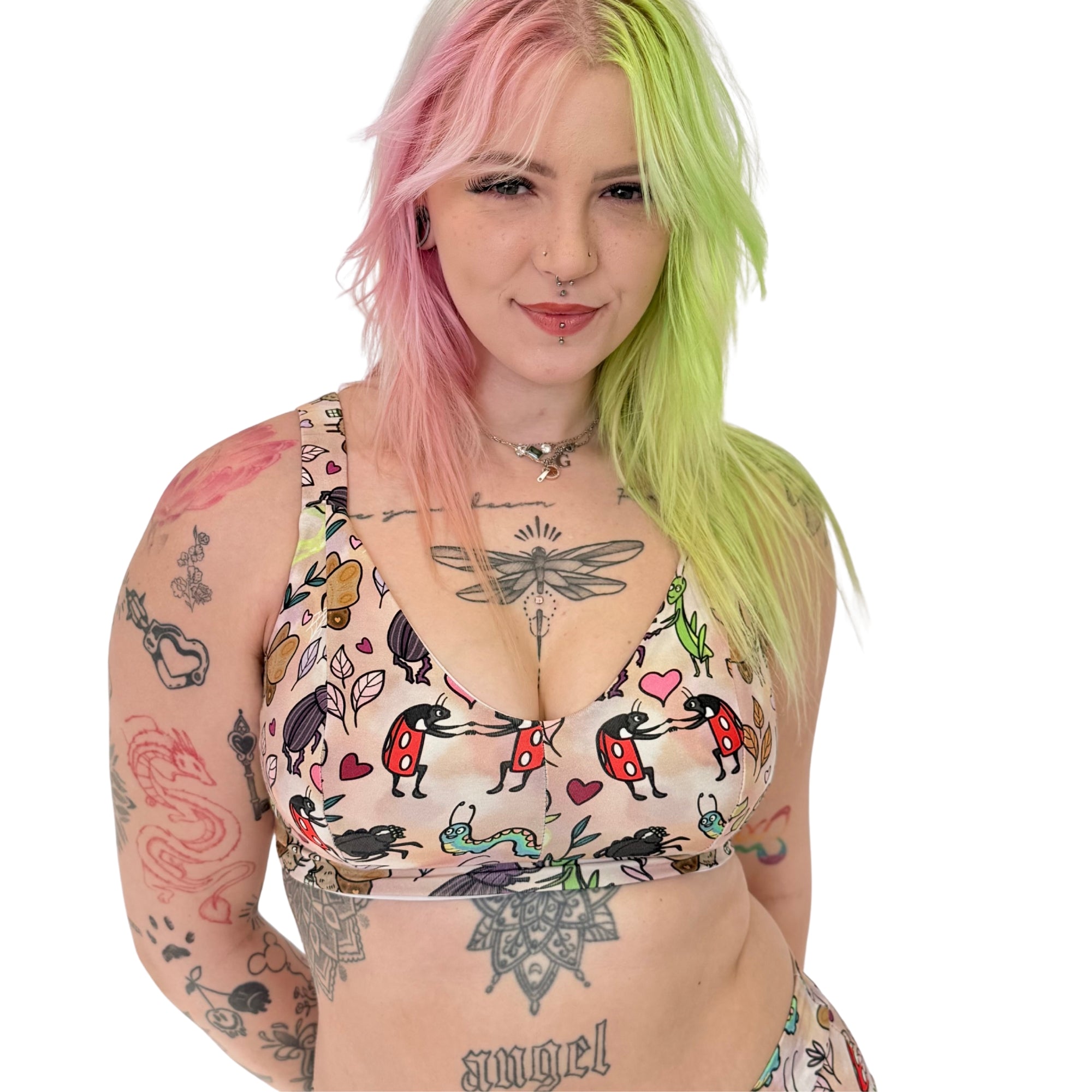 Wilde Mode Comfort Bra | Love Bugs | Organic Cotton