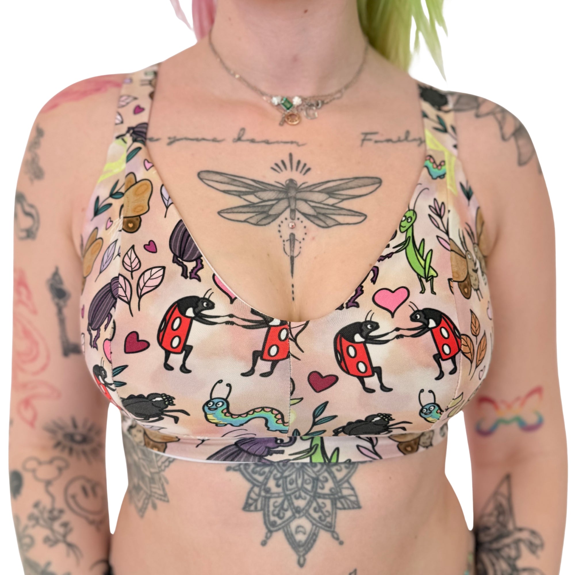 Wilde Mode Comfort Bra | Love Bugs | Organic Cotton