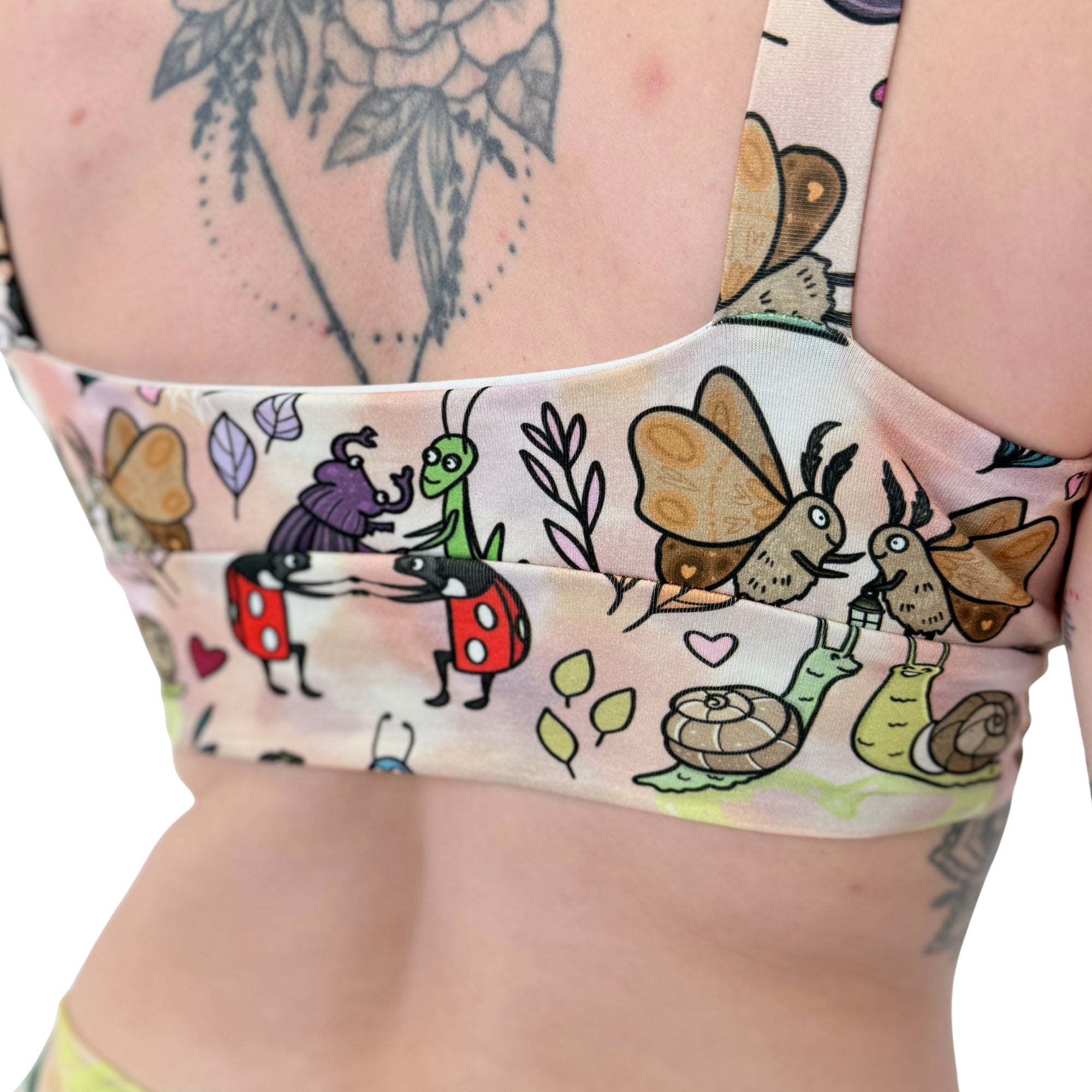 Wilde Mode Comfort Bra | Love Bugs | Organic Cotton