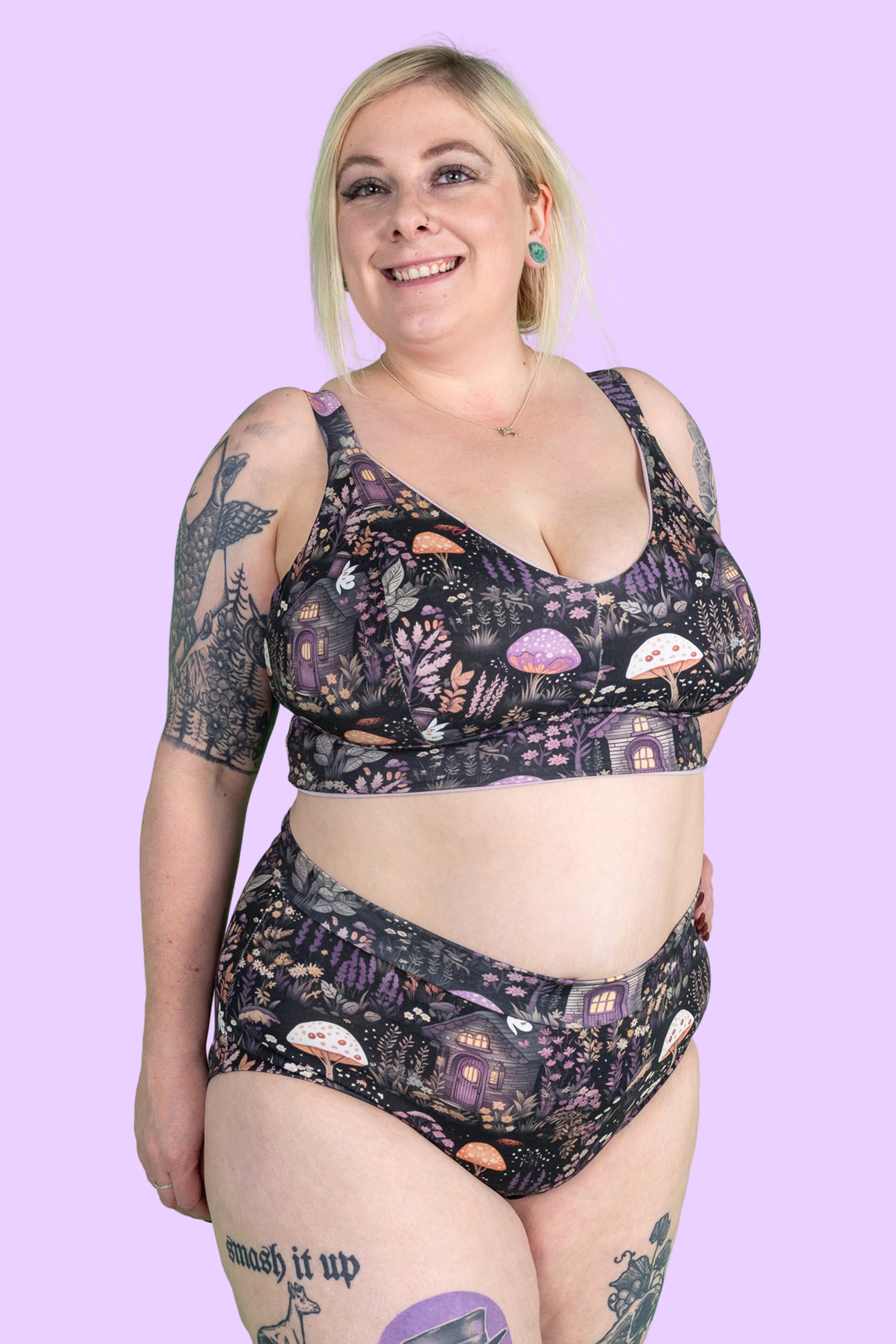 Wilde Mode Comfort Bra | Fairy House | Organic Cotton