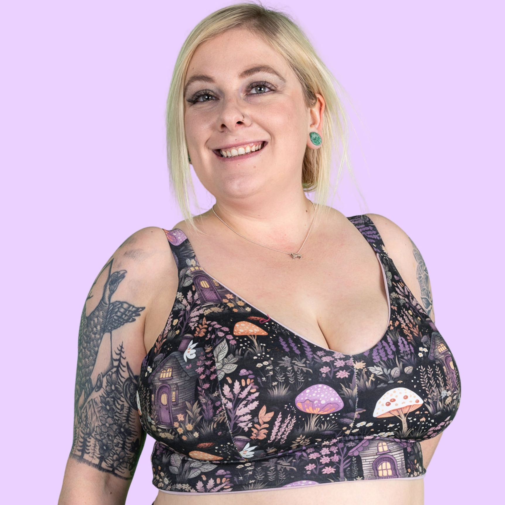 Wilde Mode Comfort Bra | Fairy House | Organic Cotton