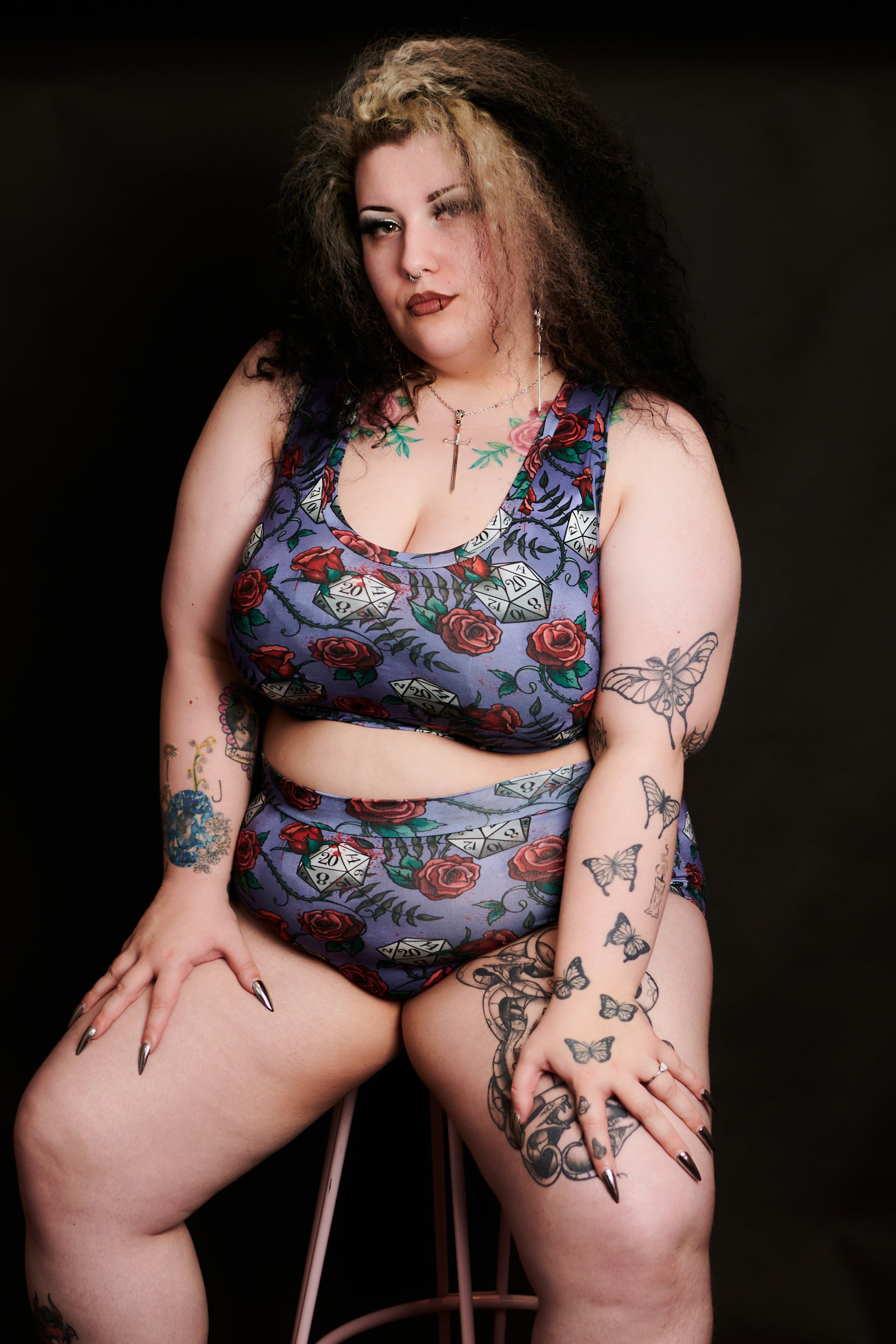 Comfort Bralette | DND Print | Organic Cotton