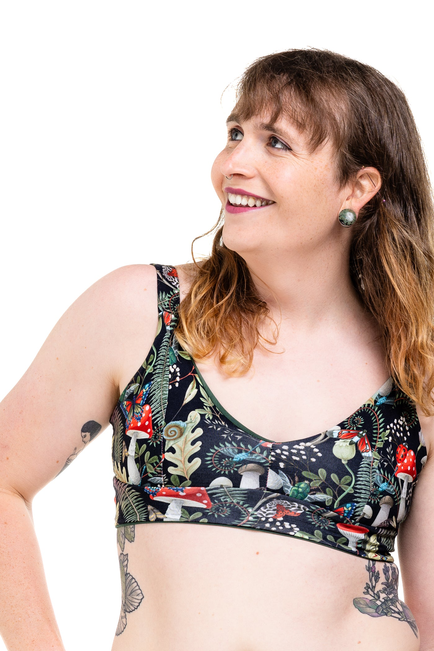 Wilde Mode Comfort Bra | Nightshade Hollow | Organic Cotton