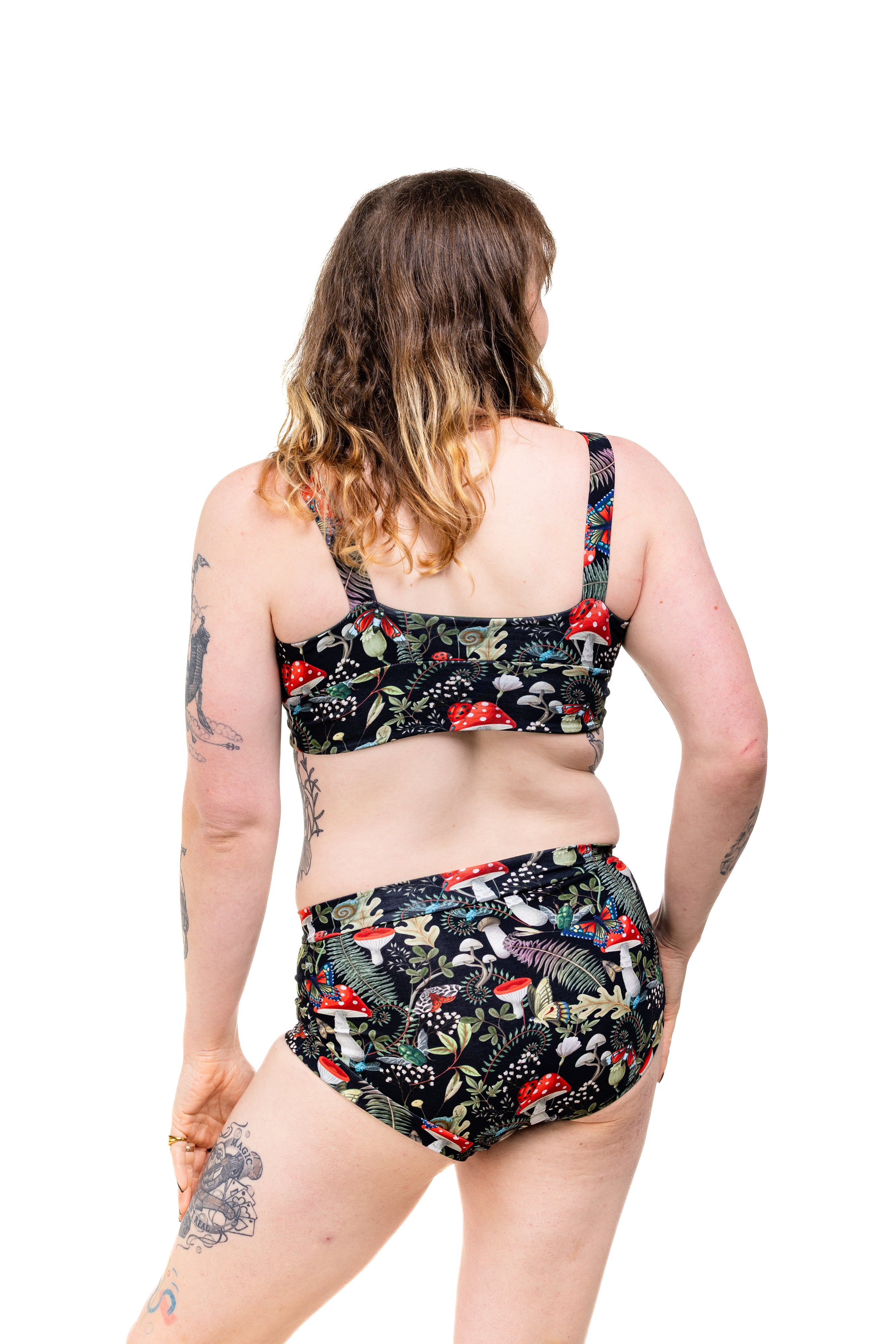 Wilde Mode Comfort Bra | Nightshade Hollow | Organic Cotton