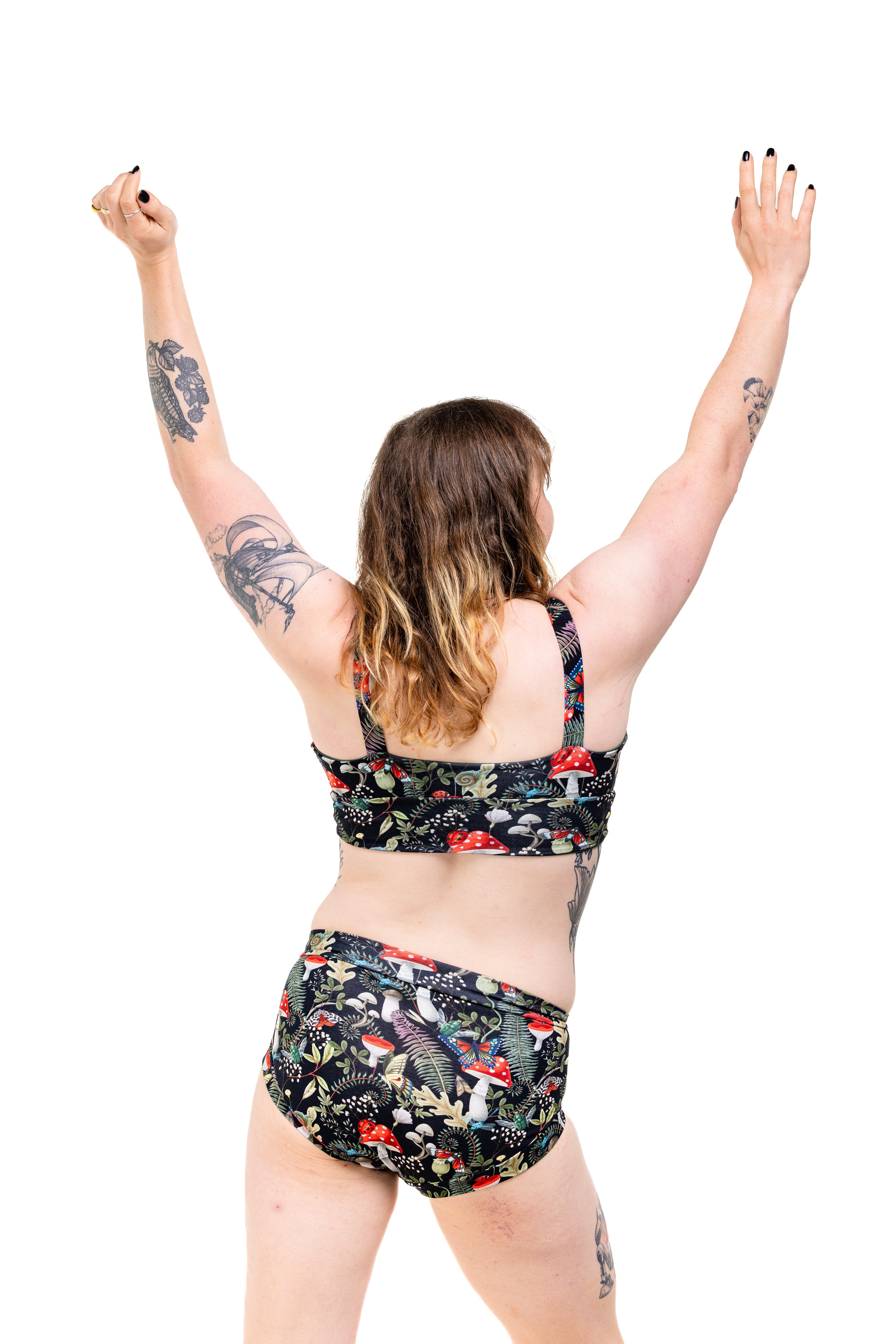 Wilde Mode Comfort Bra | Nightshade Hollow | Organic Cotton