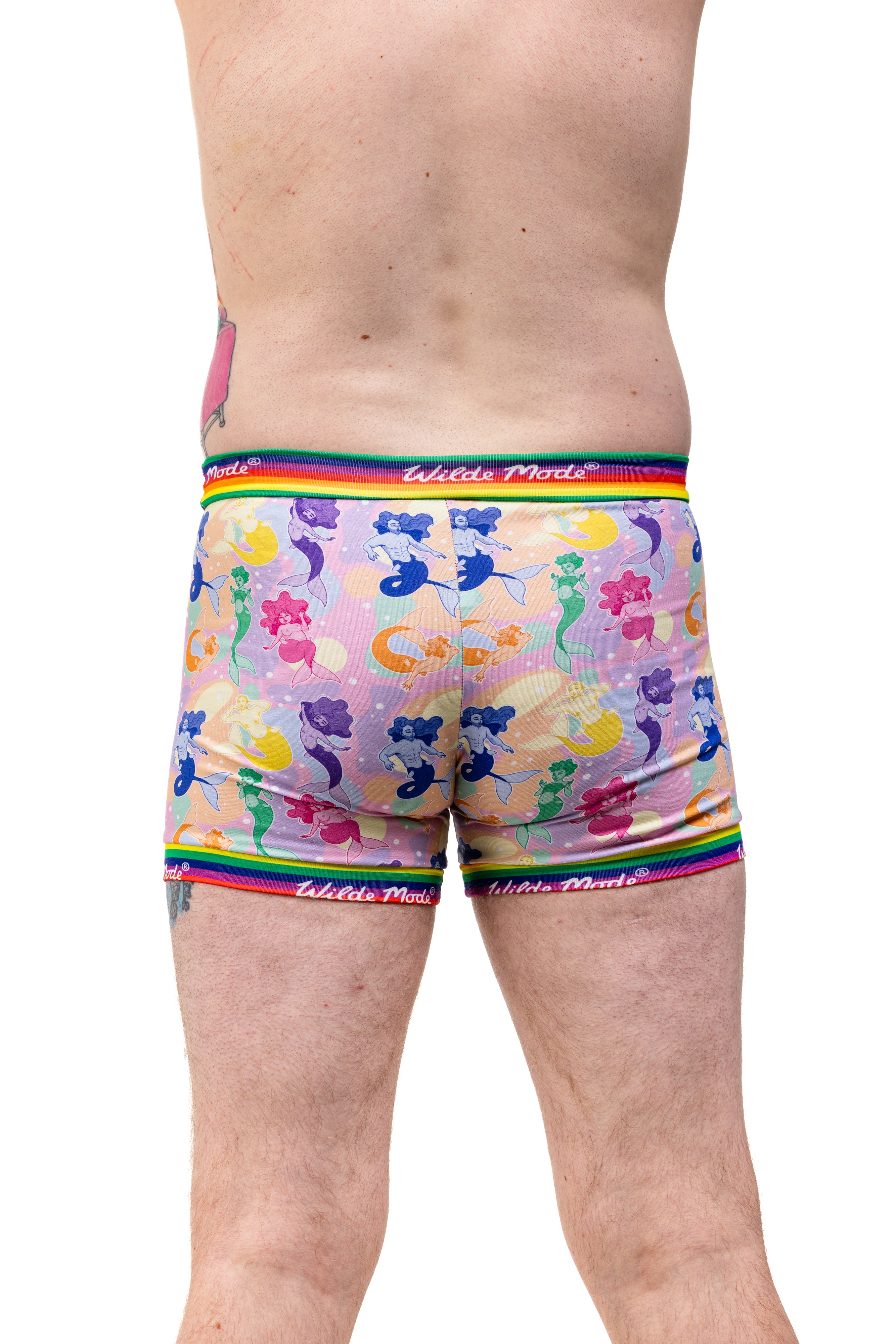 Boxer Shorts | Wilde Mode Pride Merfolk | Organic Cotton