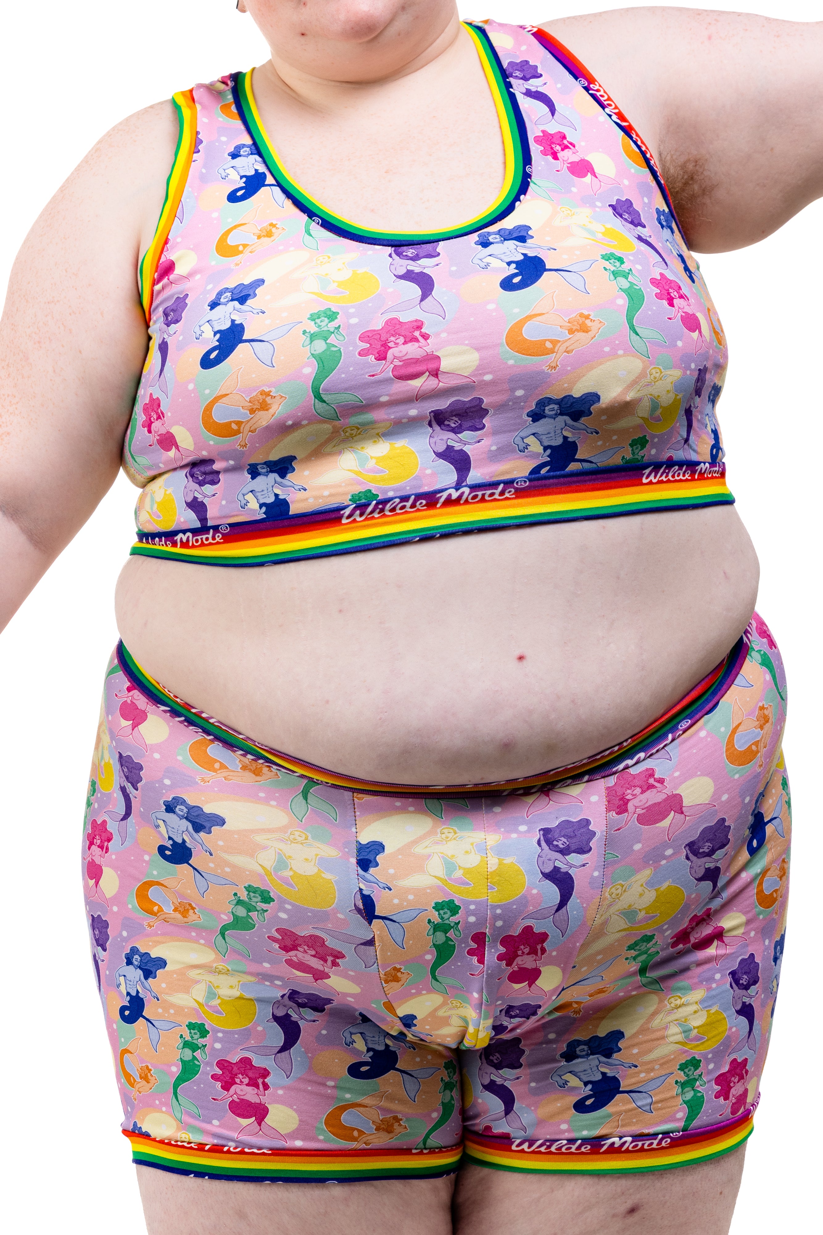 Boxer Shorts | Wilde Mode Pride Merfolk | Organic Cotton