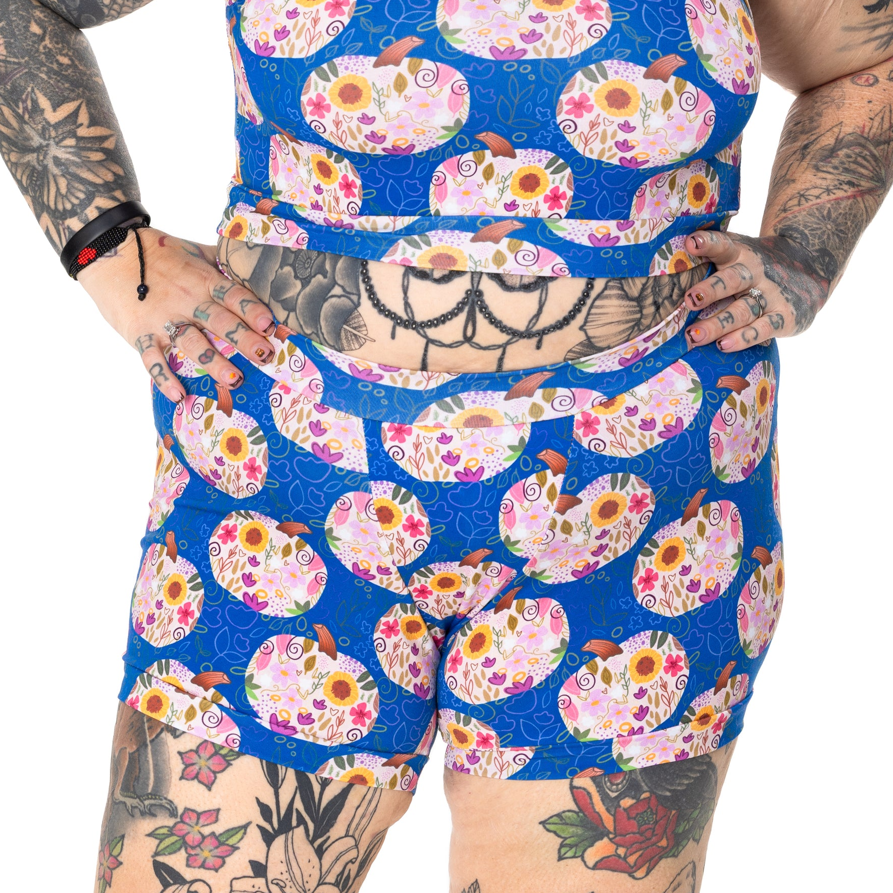 Boxers | Floral Pumpkins | Organic Cotton