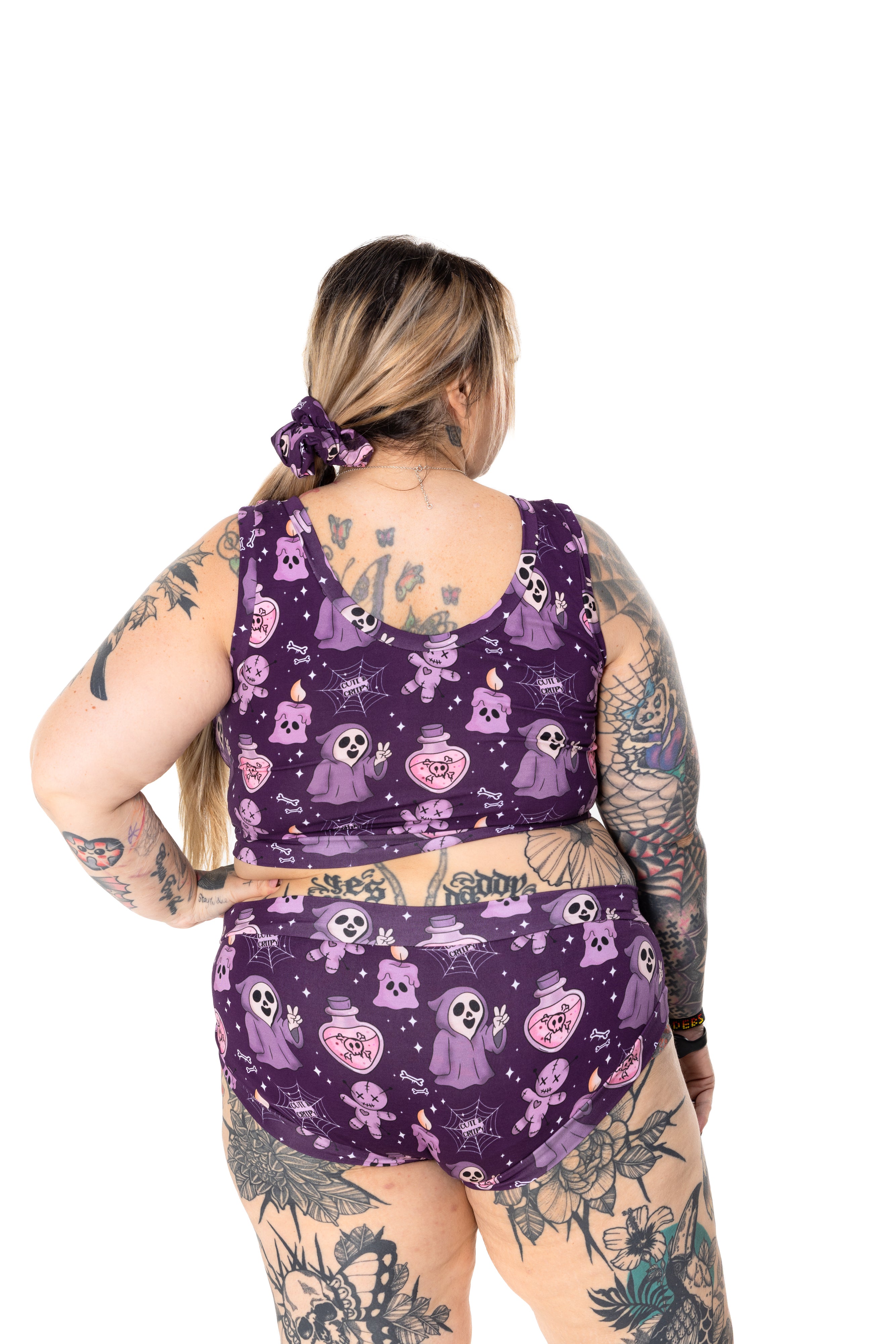 Comfort Bralette | Hex Appeal Print | Organic Cotton