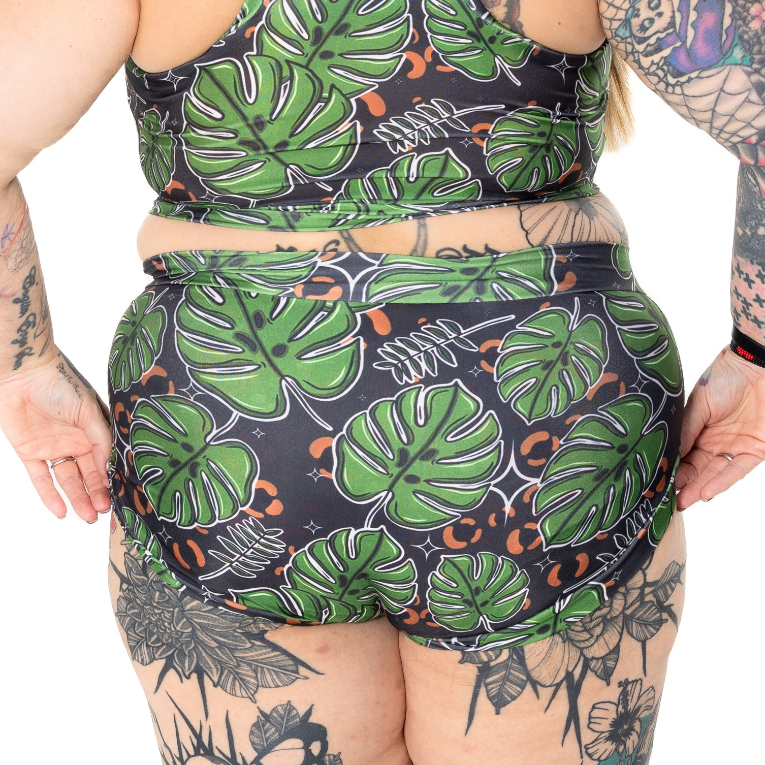 Brief | Monstera Plant Print | Organic Cotton
