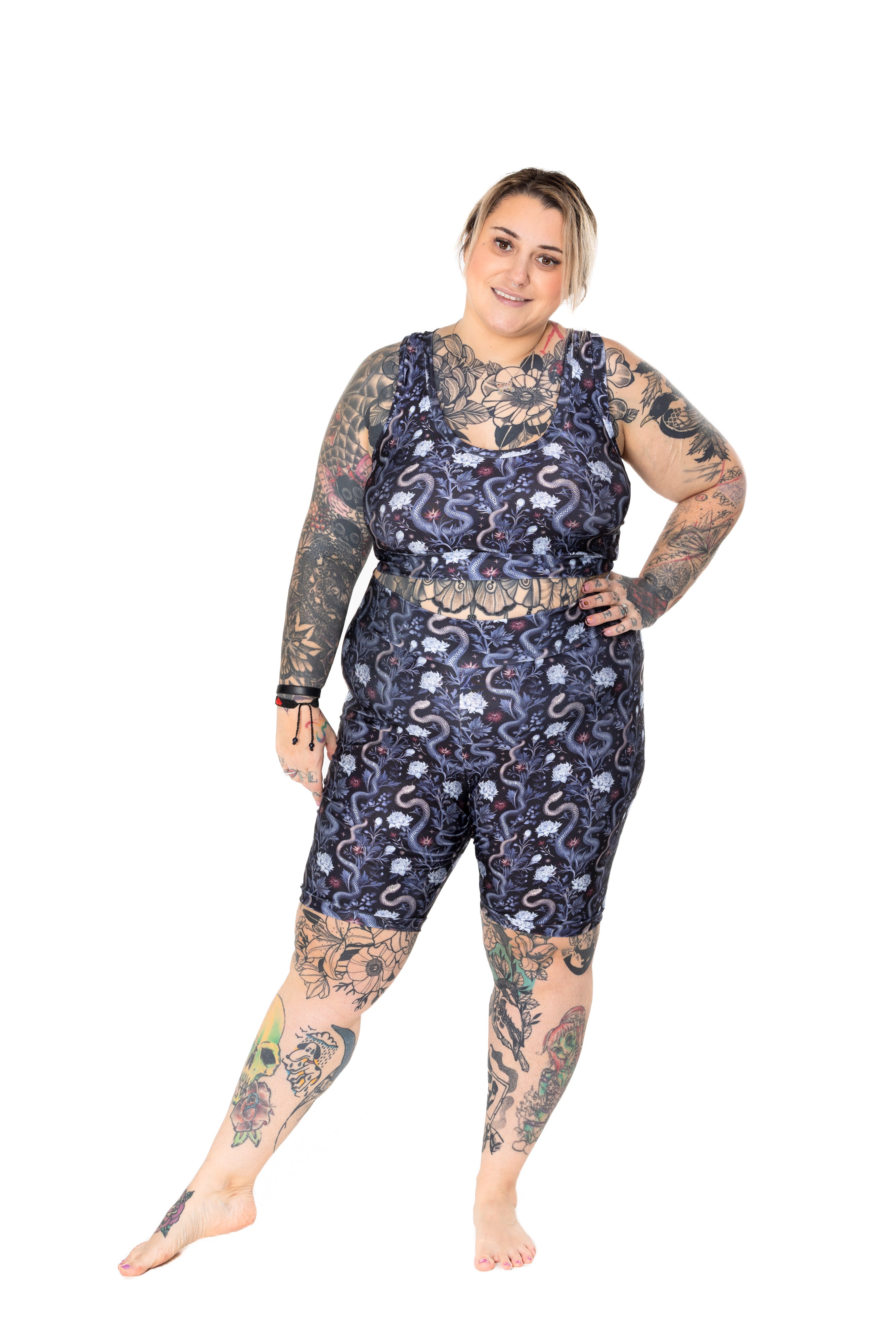 Cycle Shorts | Wilde Mode Cocktail Waves | Organic Cotton