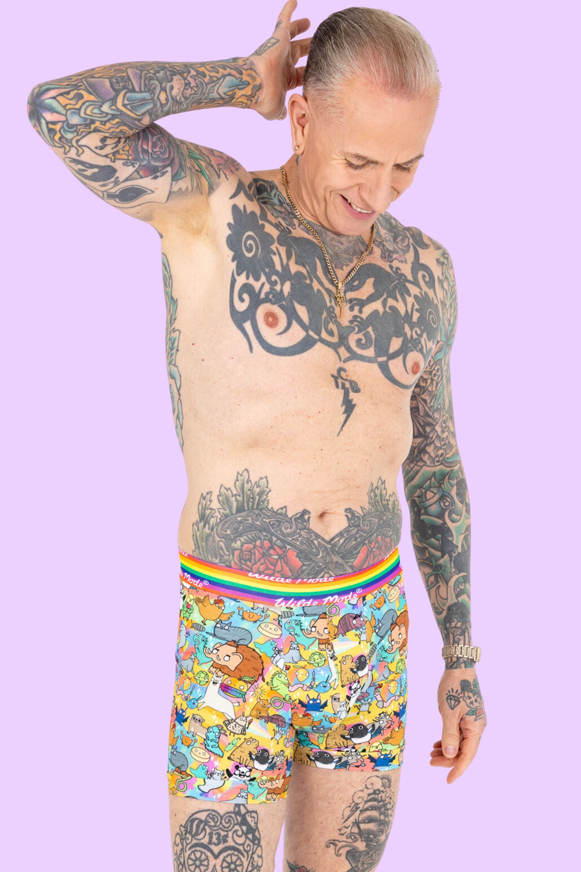 Boxers | Wilde Mode x Katie Abey Weird & Wonderful Boxers | Organic Cotton