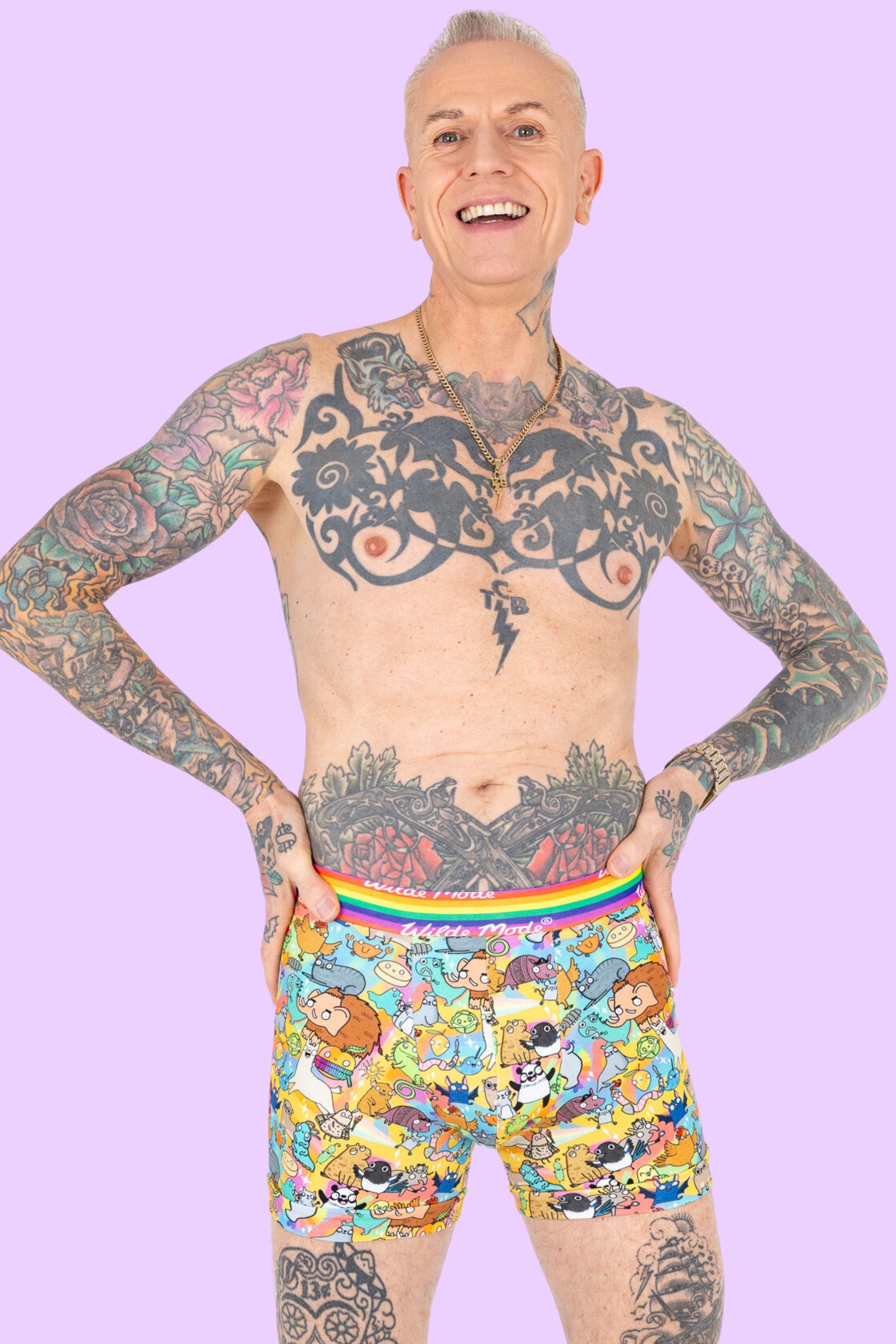 Boxers | Wilde Mode x Katie Abey Weird & Wonderful Boxers | Organic Cotton
