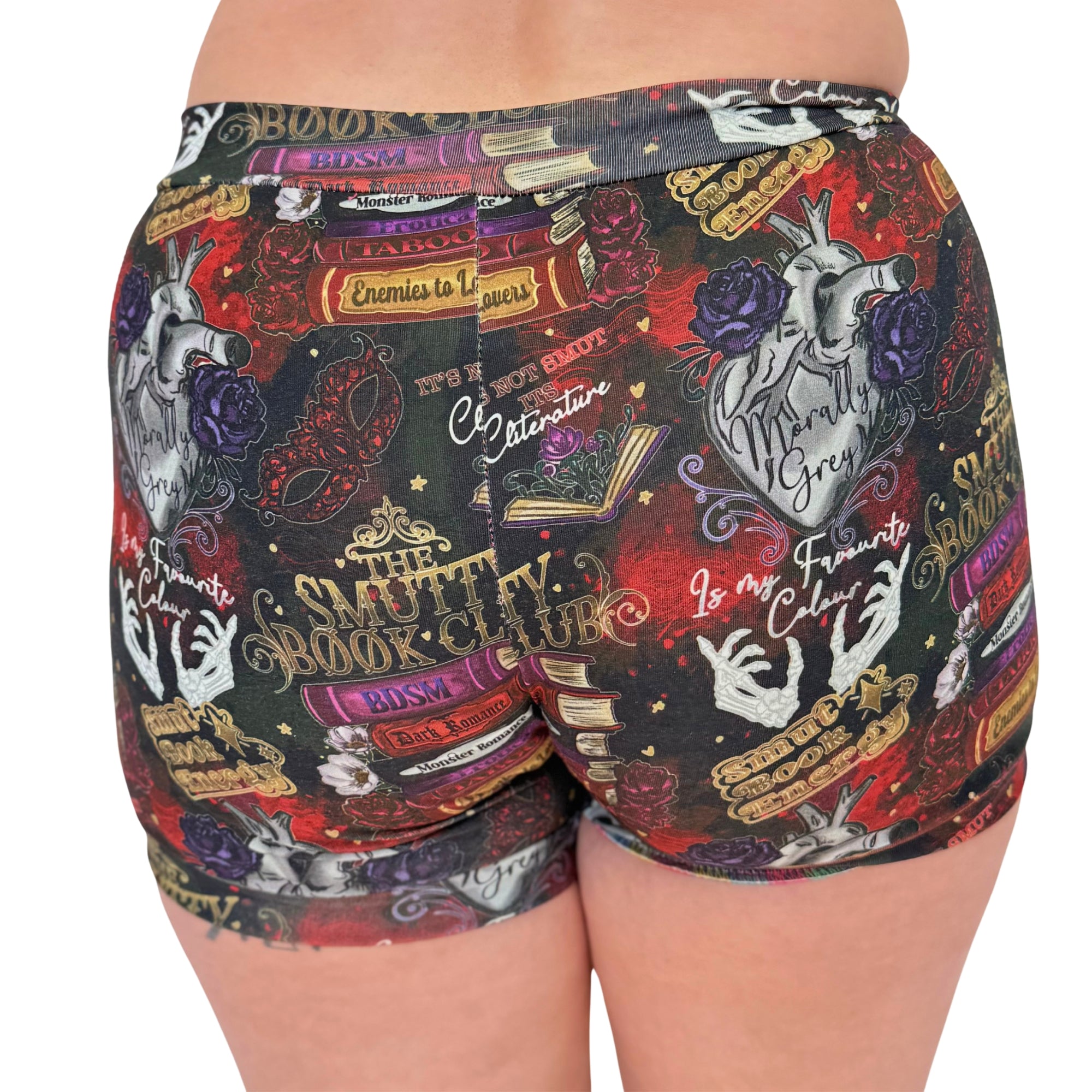 Comfort Boxers | Smut Readers Book Print | Organic Cotton