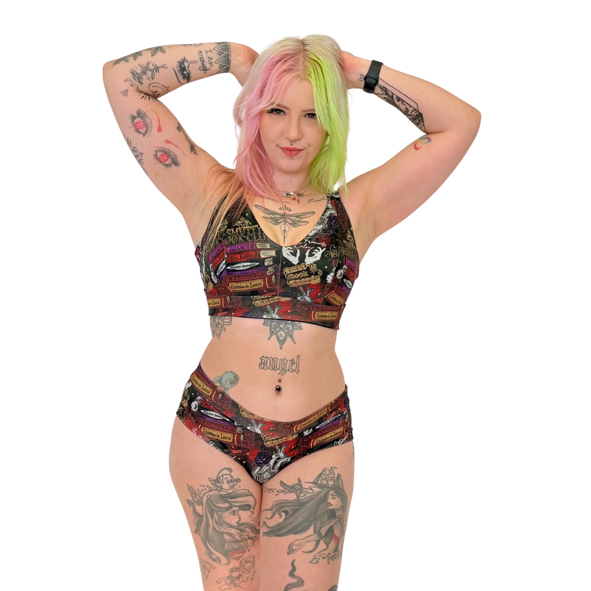 Comfort Briefs | Smut Readers Book Print | Organic Cotton