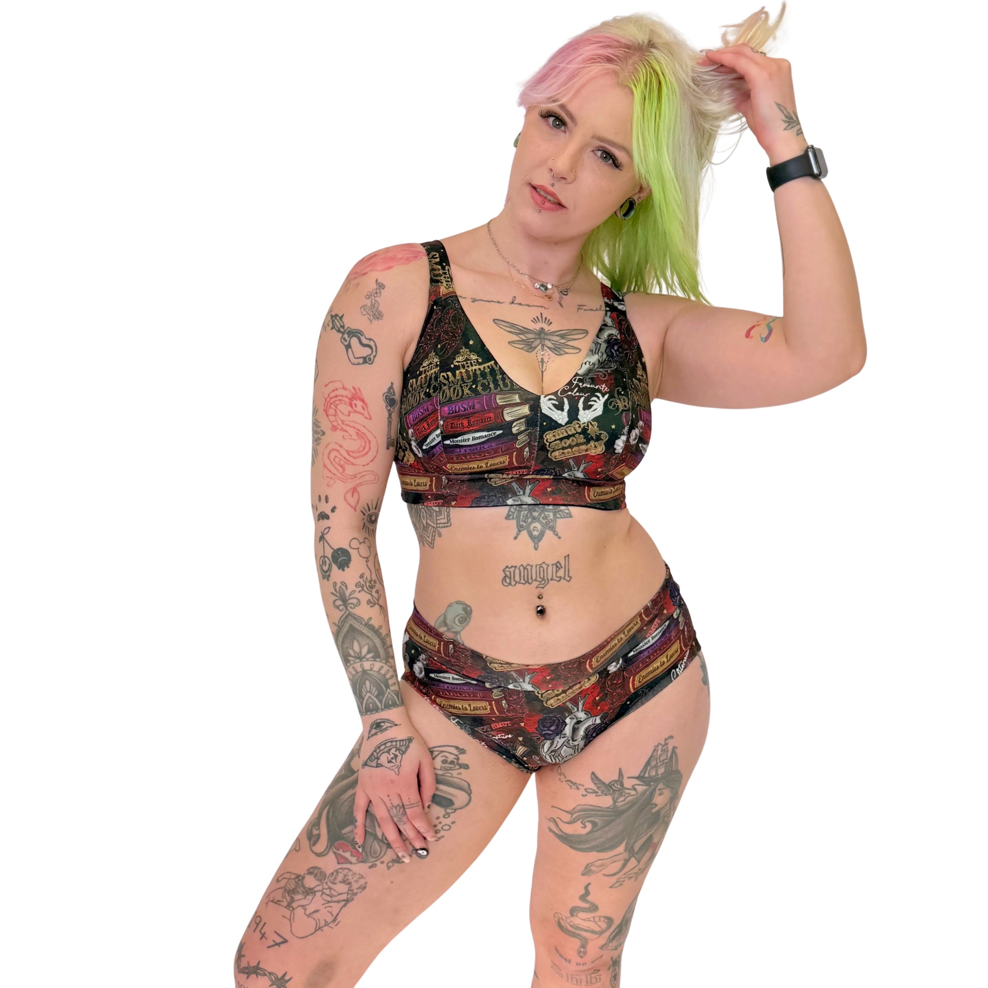 Comfort Briefs | Smut Readers Book Print | Organic Cotton