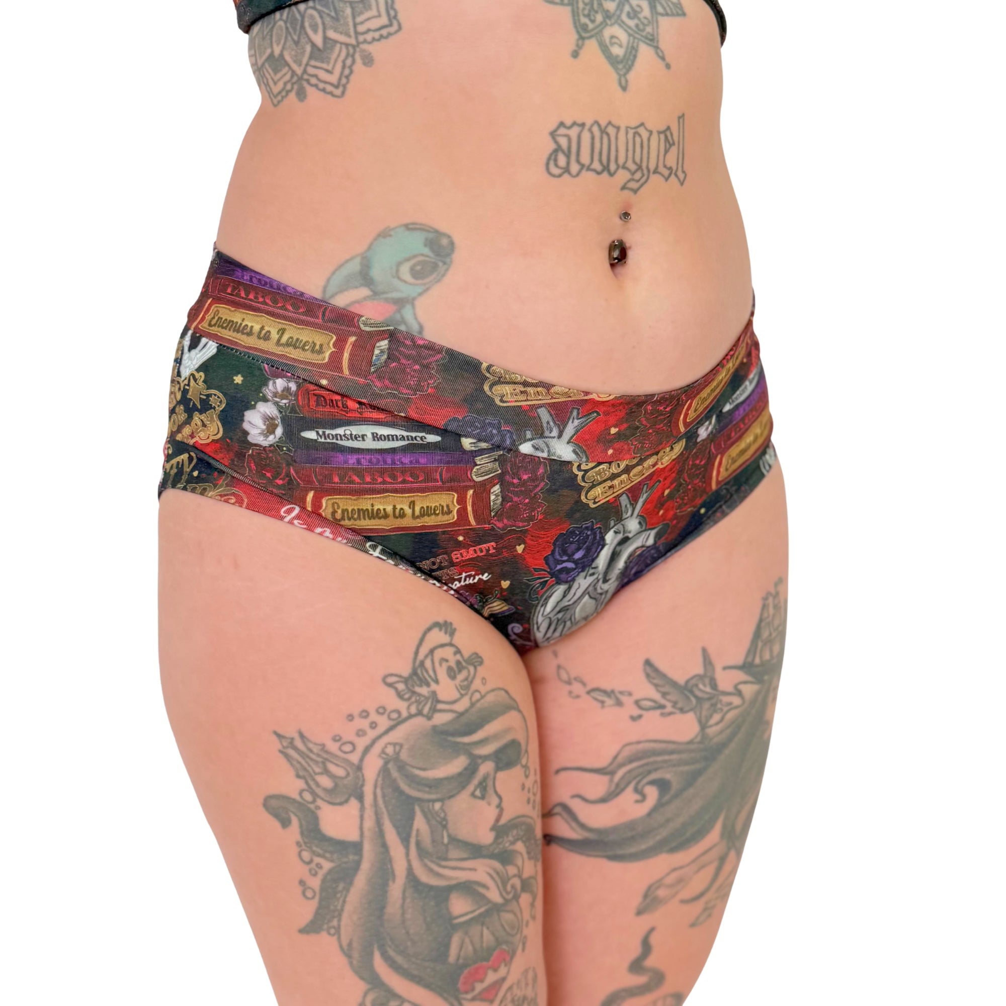 Comfort Briefs | Smut Readers Book Print | Organic Cotton