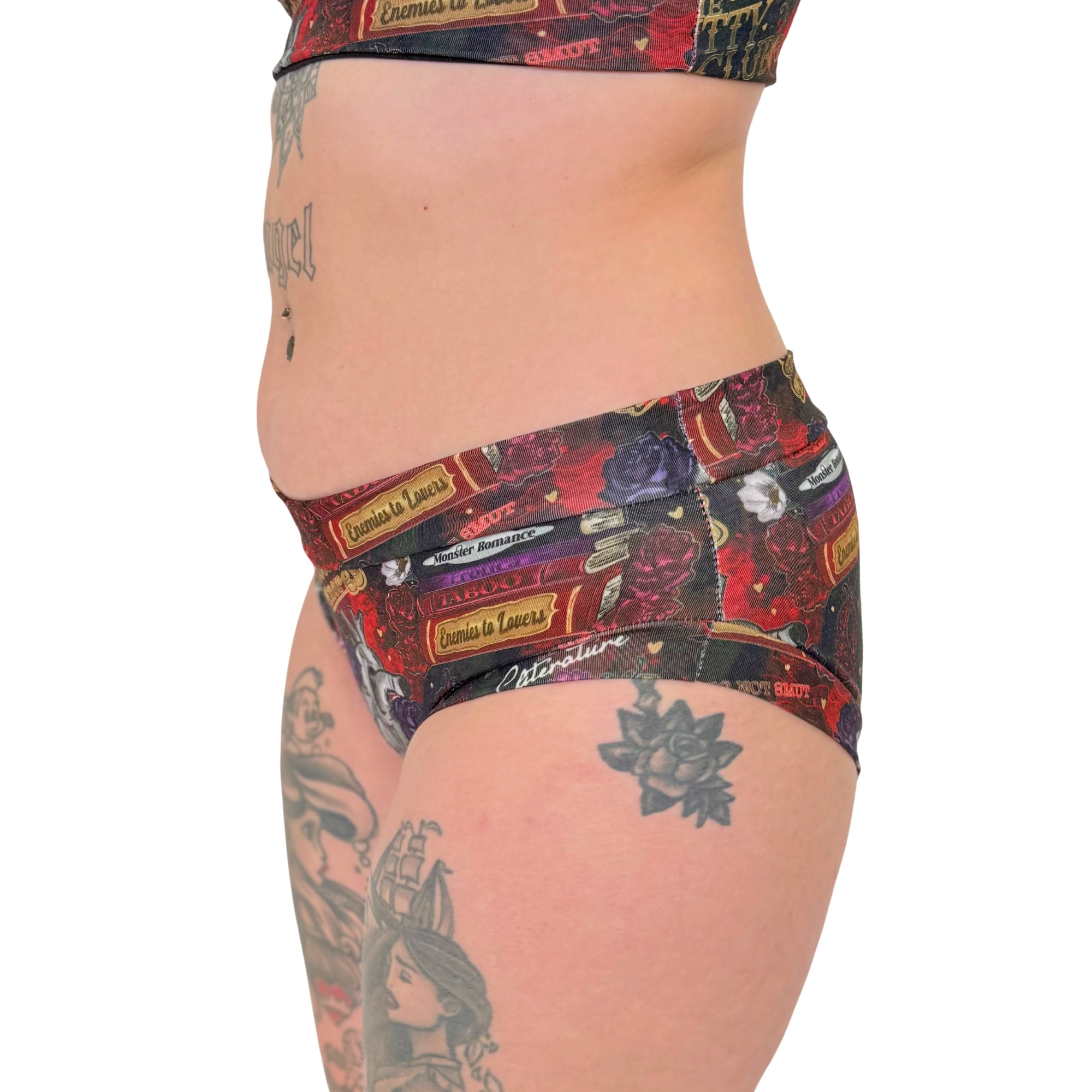 Comfort Briefs | Smut Readers Book Print | Organic Cotton