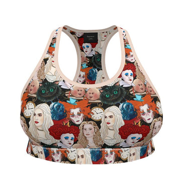 Sports Bralette | Alice in Wonderland