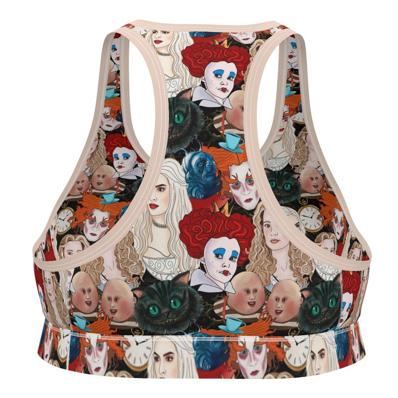 Sports Bralette | Alice in Wonderland