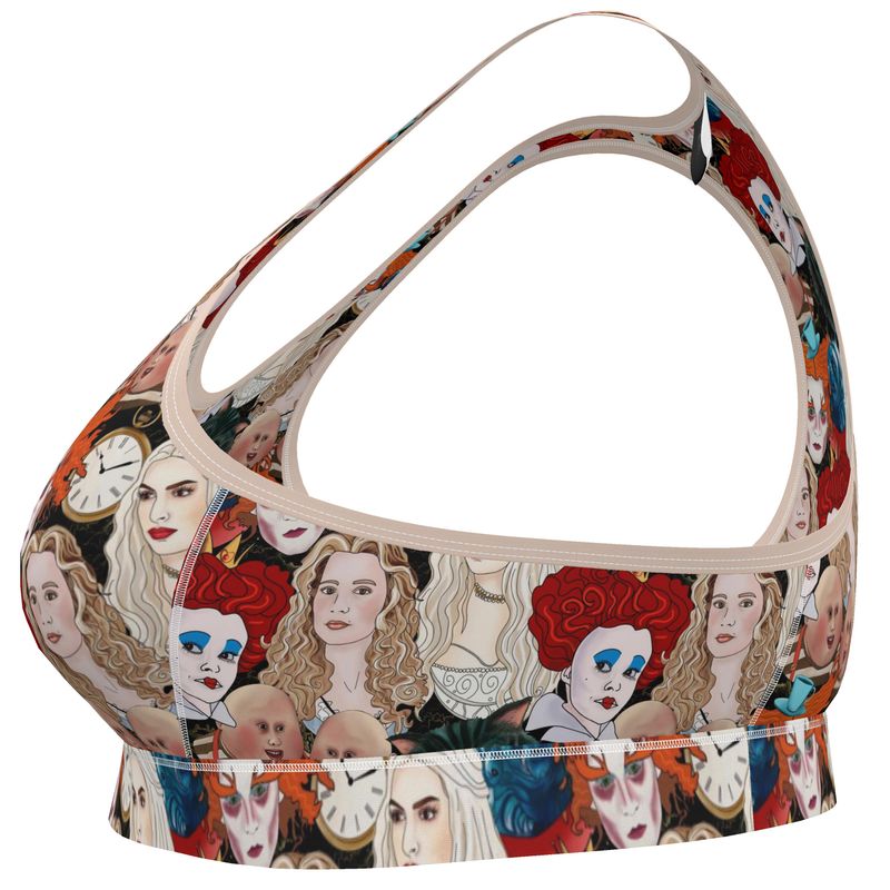 Sports Bralette | Alice in Wonderland