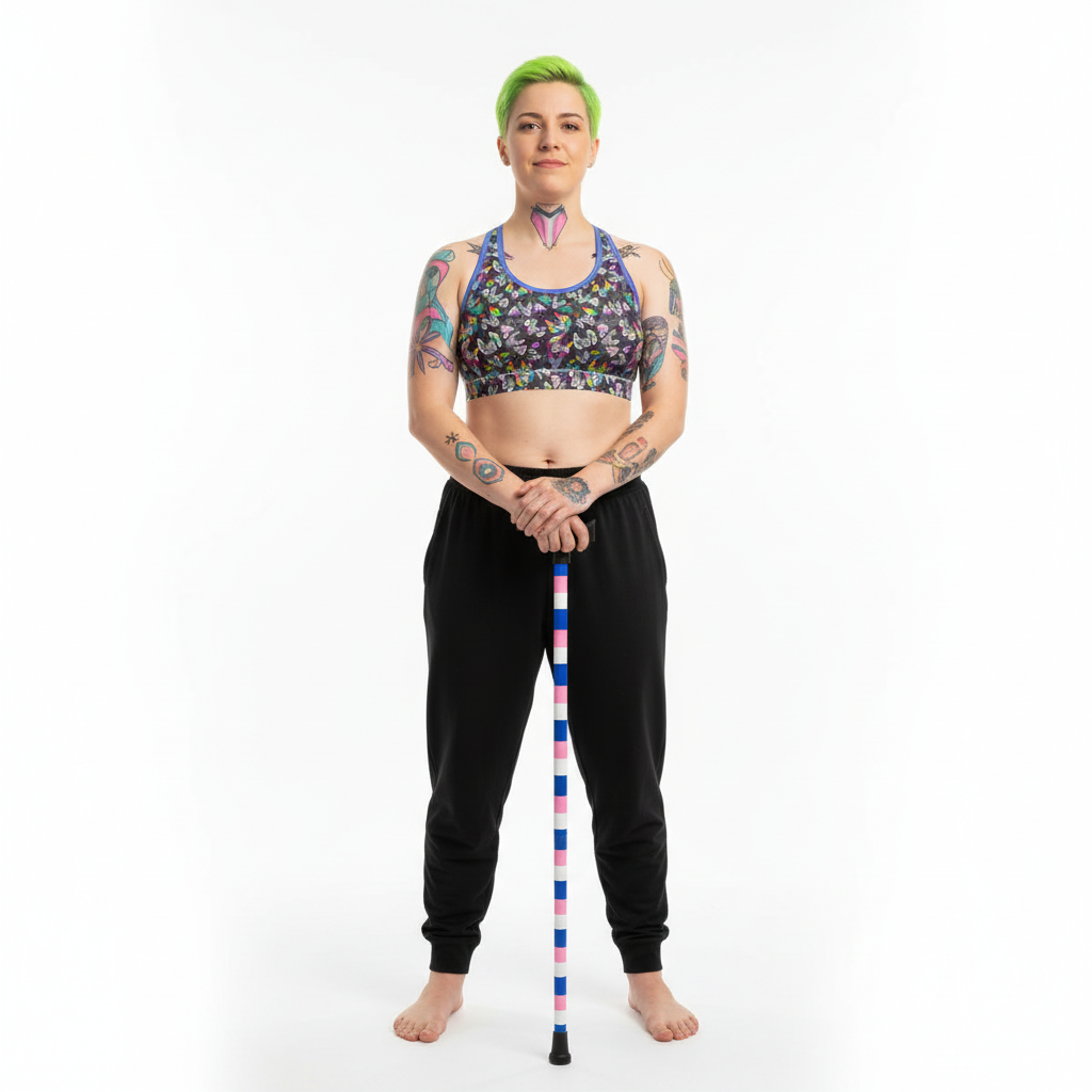 Sports Bra |Wilde Mode Pride Bats | UK Made