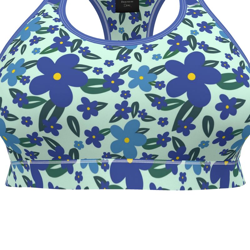 Sports Bralette | Floral Print