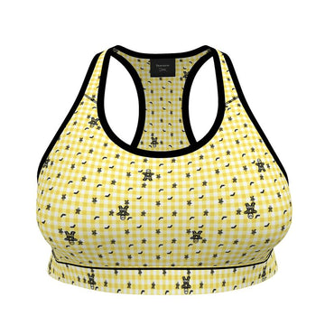 Sports Bralette | Summerween Print Vs1