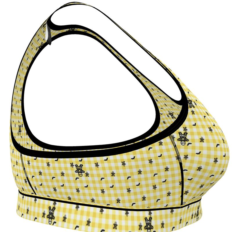 Sports Bralette | Summerween Print Vs1